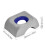 2X Face Pillow for Massage Foam Face Cradle Square Face Down Massage Pillow Comfortable Face Cushion 5