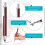 5.6mm Mechanical Pencil Holder 4 Automatic Mechanical Graphite Pencil Carpenter Pencil 8 Pencil Refill with Sharpener 2