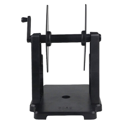 3X External Rolls Label Holder, 2 In 1 Fanfold Stack Paper Holder for Desktop Thermal Label Printer