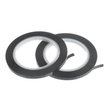 48 Pcs Whiteboard Graphic Chart Tape,Dry Erase Board Art Tape,Thin Black Gridding Graphic Tape,3mm Width,Glossy Black