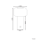 Beliani Wireless LED Table Lamp BESOS with Dimmer Metal Black 3
