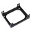 6X Zwarte Kunststof CPU-Ventilator Montagebeugelbasis voor Socket 478 4