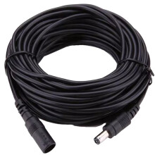 12V Verlengkabel 5,5 X 2,1 mm Netsnoer 12 M voor CCTV Bewakingscamera Router LED-Strip Radioprinter