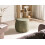 Beliani Pouffe ASHTON Dark Green 2