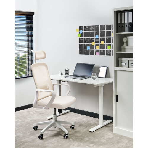 Beliani Office Chair MONARCH Beige 1