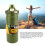 1500 ml isolierte Wasserflasche, schwarzgrün 5