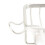 Organizer per rubinetto da cucina in alluminio e plastica, argento 9