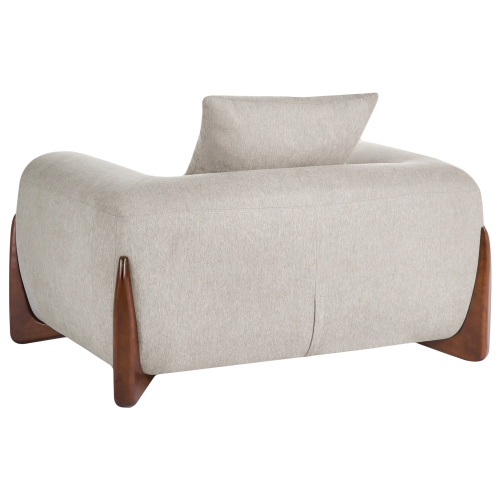 Beliani Armchair VINLIDEN Taupe 2