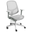Beliani Office Chair AERI Light Grey 4
