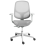 Beliani Office Chair AERI Light Grey 5