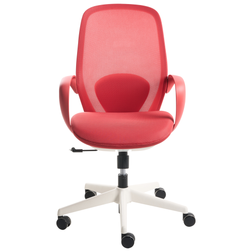 Beliani Office Chair FOAMA Red 2