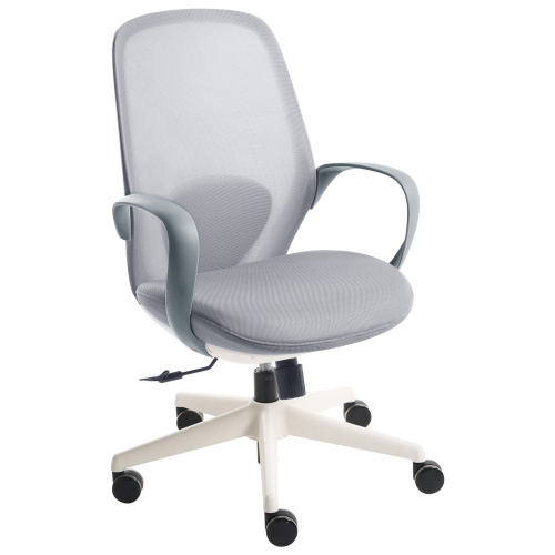 Beliani Office Chair FOAMA Grey 1