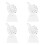4Pièces Modèles Trophées Transparent Décoration Enfants 4