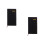 2Pièces Cahier Agenda Mensuel Noir Compacte PVC 7