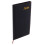 2Pièces Cahier Agenda Mensuel Noir Compacte PVC 11