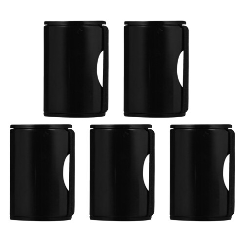 25Pièces Instrument Percussion Noires Doigt Pour Performance Musicale 1