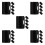 25Pièces Instrument Percussion Noires Doigt Pour Performance Musicale 8