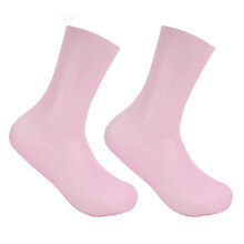 Calzini in Silicone Rosa Idratanti per Pelle Secca, Taglia L, Molleper le Parti Callose