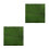 2Pièces Vert Faux Gazon Mat Micro Paysage Décoration 5