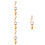 4Pièces Décorations Suspendues Multi En Bois Polyester Pour 9