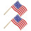 4Pièces Pin's Usa En Motif Émaillé 2
