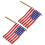 4Pièces Pin's Usa En Motif Émaillé 3