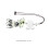 2Pièces Pendentifs En Verre Décor Intérieur Unique 11