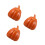 3Pièces Bols À Ragoût Orange, Céramique , Usage Déco 8