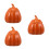 3Pièces Bols À Ragoût Orange, Céramique , Usage Déco 10