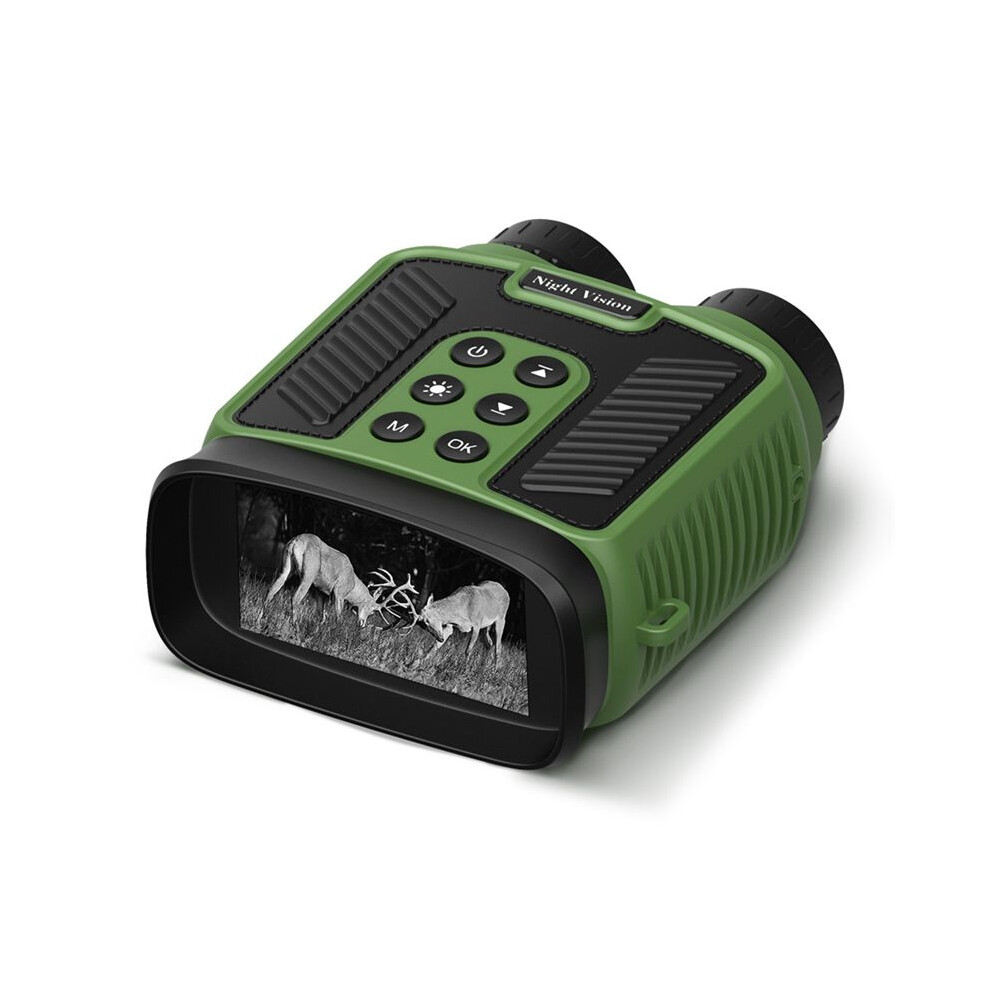 Digital Infrared Night Vision Binoculars Telescope 300M 2.5K Uhd 40Mp 10X Optical 8X Zoom Digital Telescope Armygreen 6033541784027