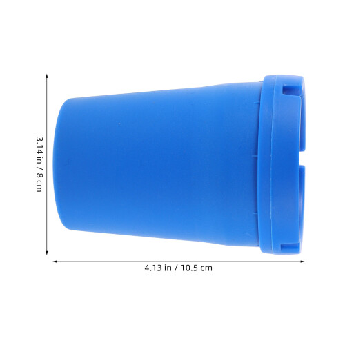 Mini Cendrier Auto Plastique Bleu Pour Usage Extérieur 2