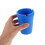 Mini Cendrier Auto Plastique Bleu Pour Usage Extérieur 4
