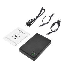 UPS Fuente de Alimentación Ininterrumpida Enrutador Multipuerto con POE Cat Óptico Interruptor de Teléfono Celular Enrutador A, Enchufe de EE.
