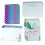 24Pcs Party Invitation Envelopes Set Multi Color Mermaid Pattern Cards 9
