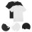 10Pièces T-Shirt Courtes Polyester Coloré Respirant Été 11