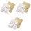 3Stk Weihnachts-Geschenkpapier Bunt Geschenkverpackungspapiere 4