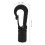 4Pièces Boucles Fixation Noires Pour Kayak Canoë Barques 3