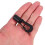 4Pièces Boucles Fixation Noires Pour Kayak Canoë Barques 4