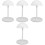 4Pcs Multi-Use PP Wig and Hat Stand Portable Adjustable White Holder 5