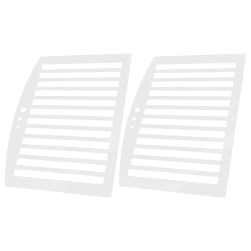 10Pièces Règle Transparente Plastique École Enfants 1