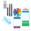 4Sets Acryl Whiteboard Mit Uhr Für Planer Und Notizen 2
