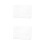 2Pièces Rangement Lettres Transparent Forme Chat Pour 6