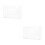 2Pièces Rangement Lettres Transparent Forme Chat Pour 7