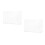 2Pièces Rangement Lettres Transparent Forme Chat Pour 8