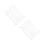 2Pièces Rangement Lettres Transparent Forme Chat Pour 10