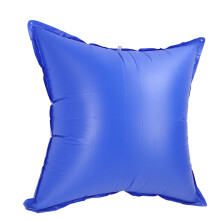 Aufblasbares Poolkissen dickes PVC dunkelblau 120 cm