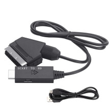 Scart-Zu--Kompatibler TV-Audio-Video-Adapter 1080P/720P-Konverterkabel für HDTV-Stb-DVD-Konverter-ZubehöR