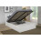 Zoe Storage Double Bed Solid Rubberwood White 2