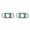 2Pièces Bébé Silicone Vert Amovible 7