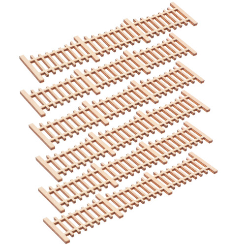 24Pièces Mini Clôture Décorative Bois Pour De 2